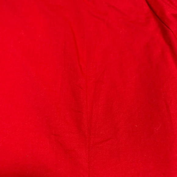 Plus Size Cotton Red Roll-Tab Shirt NWT - Picture 7 of 11